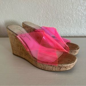 Jessica Simpson wedge sandals